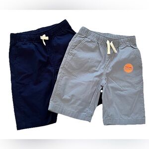 NWOT The Children’s Place Boys Pull Up Jogger Shorts Size 10 Blue / Gray Bundle